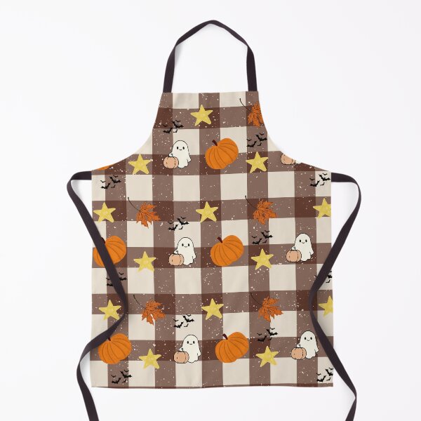 Item preview, Cute Halloween Pumpkins, Ghosts, and Stars on Plaid Stickers, T-Shirts, Phone Cases, Tote Bags, Notebooks, Mugs, Pillows, Art Prints, Laptop Sleeves, Leggings, Dresses, and Backpacks designed and sold by ArtwithRabbit.