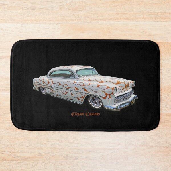Item preview, 1954 BelAir Burnin Love no text Kustom, Hot Rod, Muscle Car designed and sold by Elegant Customs.