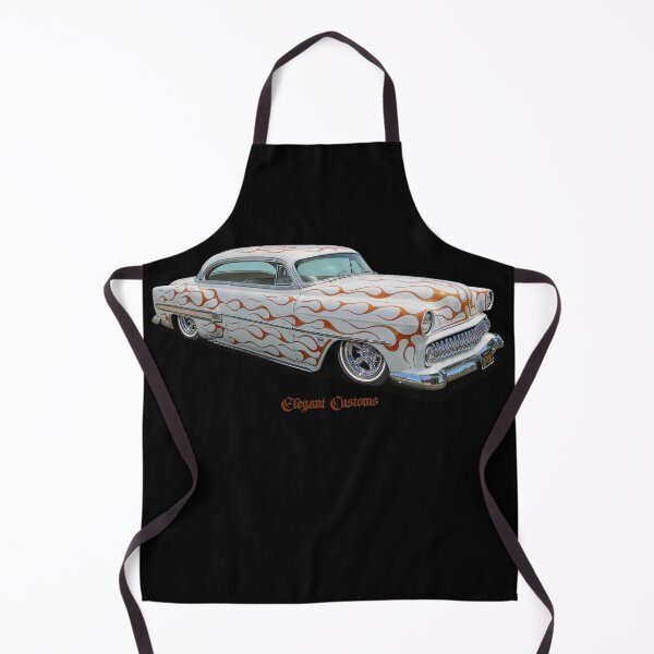 Item preview, 1954 BelAir Burnin Love no text Kustom, Hot Rod, Muscle Car designed and sold by Elegant Customs.