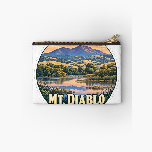 Item preview, Mt. Diablo California Vintage Travel Sticker designed and sold by PIXEL POP DESIGNS - Beyond the Norm!.
