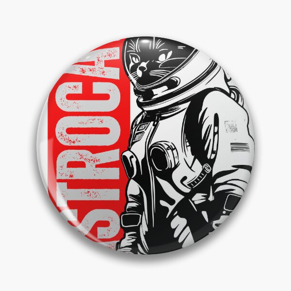 Item preview, Black Red and White Grunge Astrocat Graphic T Shirt designed and sold by yahya tougui.