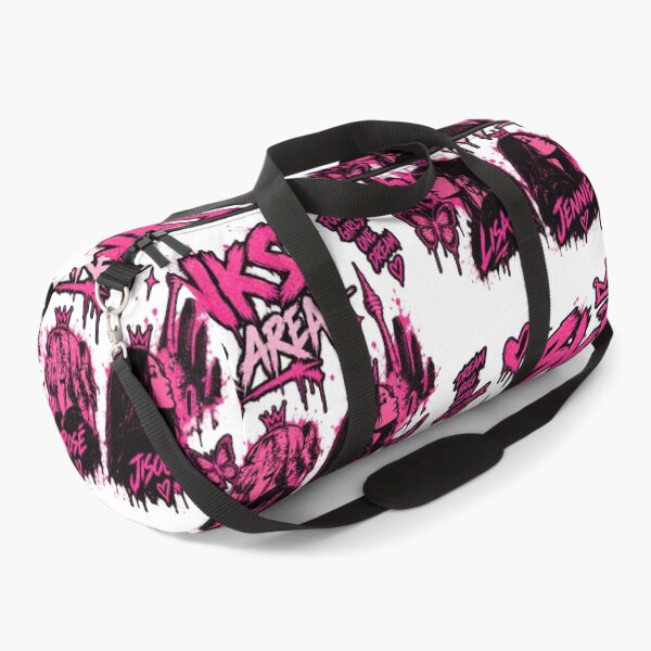 Item preview, BLINKS In Your Area – Pink Black Graffiti K-Pop Mural Fan Art designed and sold by storeAC.