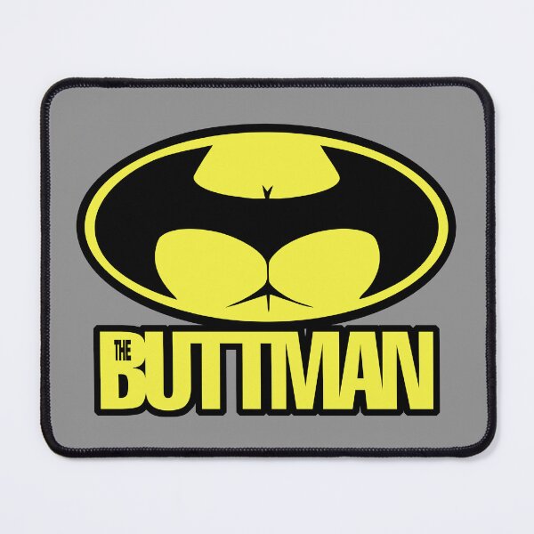 Item preview, The Buttman - Superhero Parody Logo designed and sold by DGMaxShop.