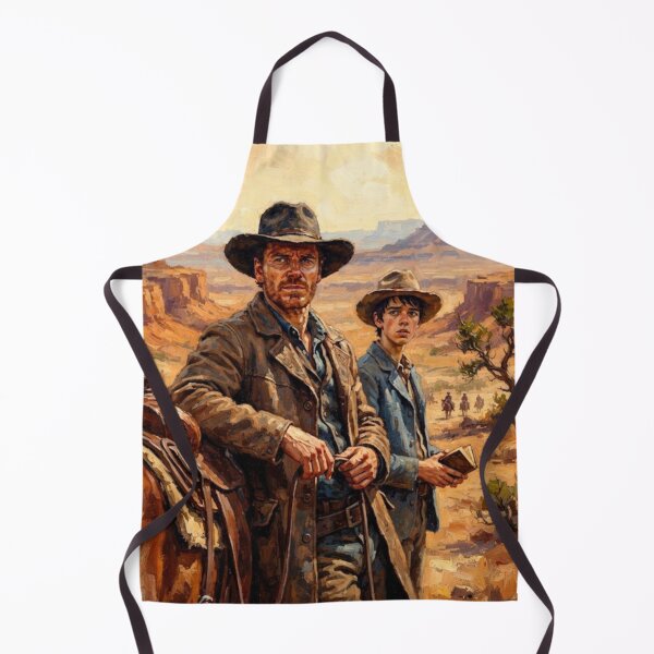Artikelvorschau, Slow West Action Western Fine Art Tribute entworfen und verkauft von Art's Diner.