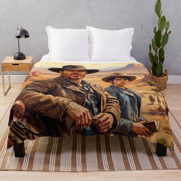 Item preview, Slow West Action Western Fine Art Tribute designed and sold by Art's Diner.