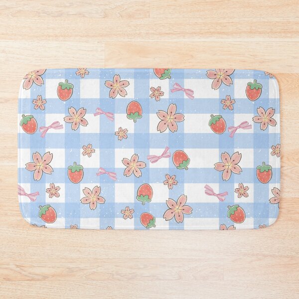Item preview, Cute Summer Berry and Blue Gingham Design for Stickers, T-Shirts, Phone Cases, Tote Bags, Notebooks, Mugs, Pillows, Art Prints, Laptop Sleeves, Leggings, Dresses, and Backpacks designed and sold by ArtwithRabbit.