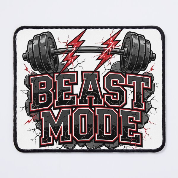 Item preview, Beast Mode Gym Workout Motivation designed and sold by The Oddball Supply Co..