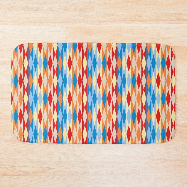 Item preview,  Colorful Geometric Diamond Pattern for Stickers, T-Shirts, Phone Cases, Tote Bags, Notebooks, Mugs, Pillows, Art Prints, Laptop Sleeves, Leggings, Dresses, and Backpacks designed and sold by ArtwithRabbit.