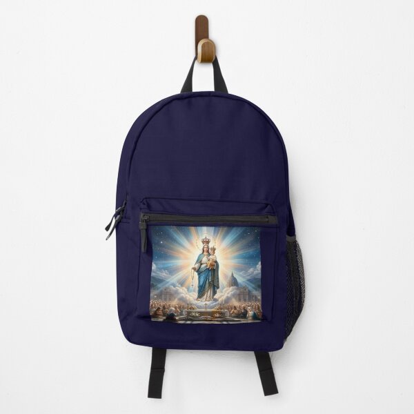 Item preview, Virgin Mary with Child Jesus Sacred Religious Art designed and sold by MantoSagrado.