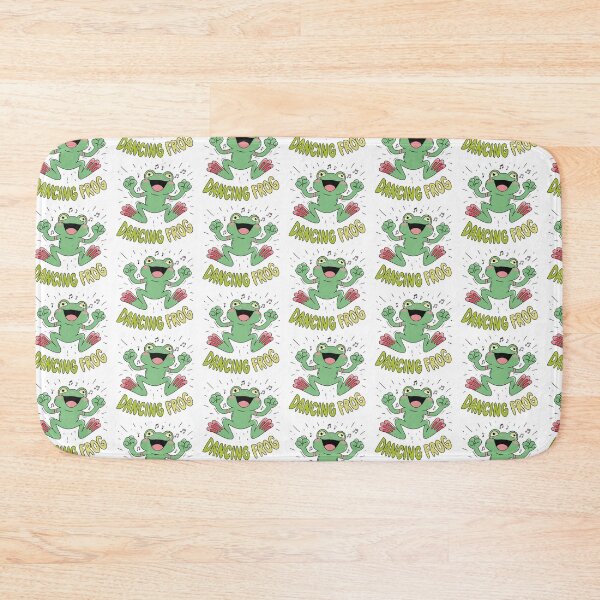 Item preview, Dancing Frog Funny Sticker designed and sold by Orillia.
