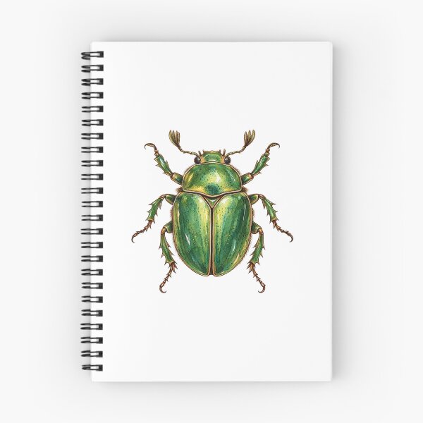 Item preview, green beetle  designed and sold by Jadedoodle.