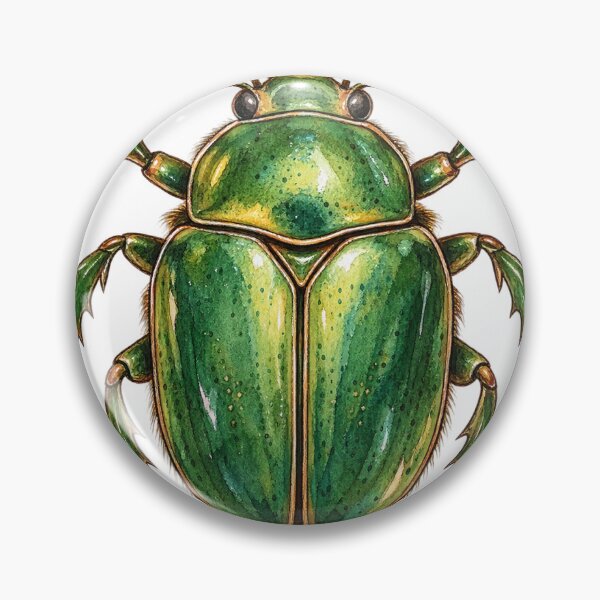 Item preview, green beetle  designed and sold by Jadedoodle.