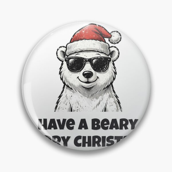 Item preview, Have A Beary Merry Christmas Funny Polar Bear Christmas Design designed and sold by Wild Shades.