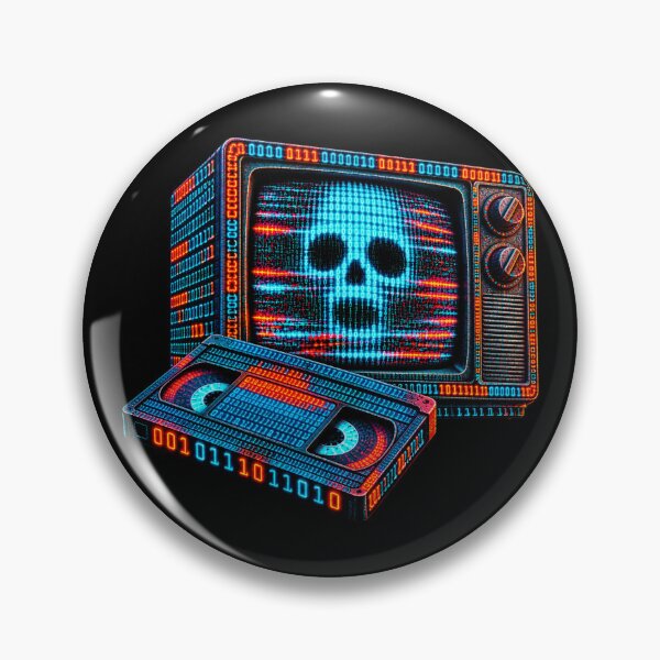 Item preview, Binary VHS Nightmare – Digital Horror designed and sold by Kicor.