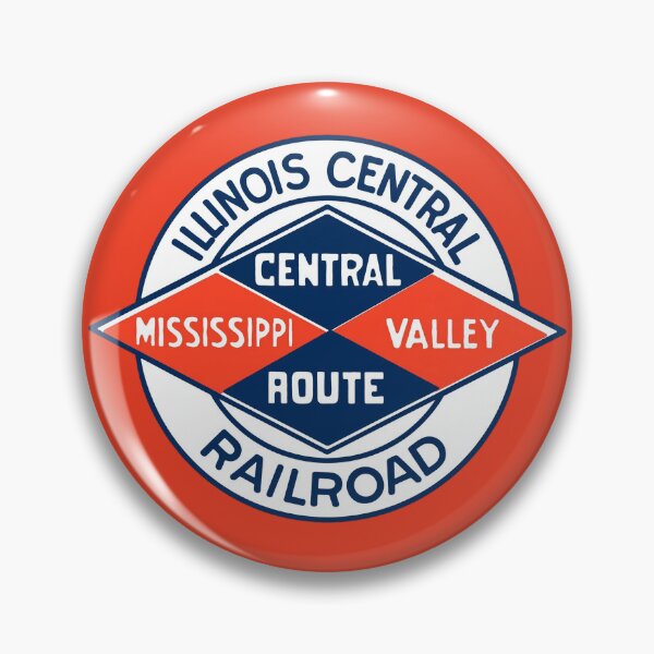 Item preview, Illinois Central Vintage Logo designed and sold by Trains-and-Rail.