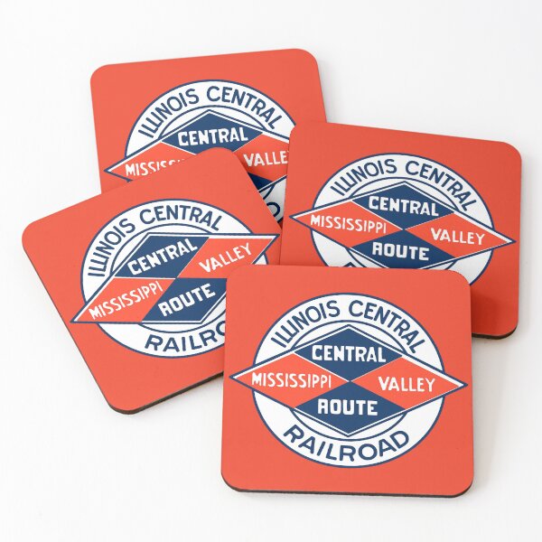 Item preview, Illinois Central Vintage Logo designed and sold by Trains-and-Rail.