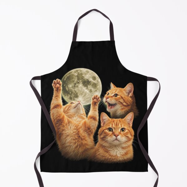 Item preview, Playful Ginger Cats Under Full Moon designed and sold by SassCity.