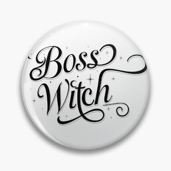 Item preview, Boss Witch designed and sold by Four & Twenty Blackbirds Designs.