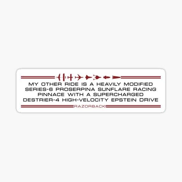Item preview, Razorback Bumper Sticker designed and sold by KingPagla.