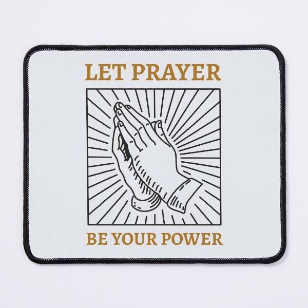 Item preview, LET PRAYER BE YOUR POWER CHRISTIAN APPAREL designed and sold by VFamDesigns.