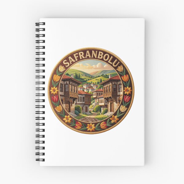 Item preview, Safranbolu Turkey Ottoman Town Saffron Embroidered Patch Sticker designed and sold by Imaginarium of Chaos falcon88 .