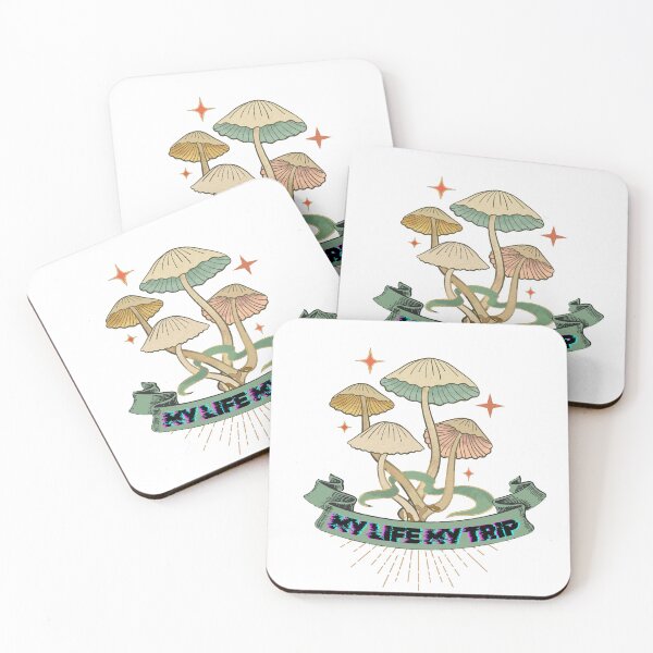 Item preview, My Life My Trip Vintage Mushroom Art designed and sold by Canislupus80.