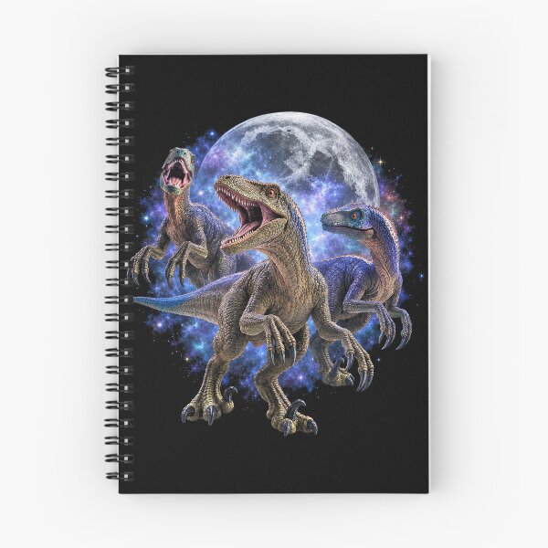 Item preview, Galaxy Raptor Pack Under Full Moon designed and sold by SassCity.