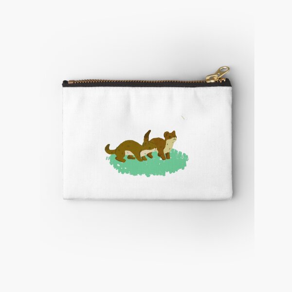 Item preview, Stoats and Butterfly Cute Cartoon designed and sold by Wyyrmwood.