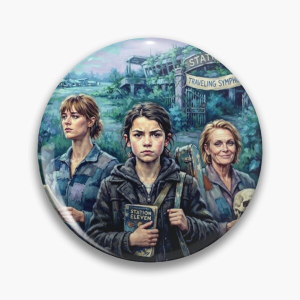 Item preview, Station Eleven Sci-Fi Drama Fine Art Tribute designed and sold by Art's Diner.