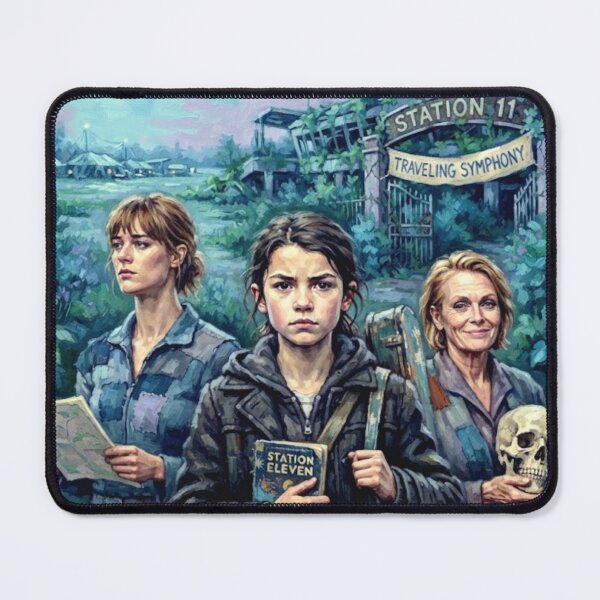 Item preview, Station Eleven Sci-Fi Drama Fine Art Tribute designed and sold by Art's Diner.