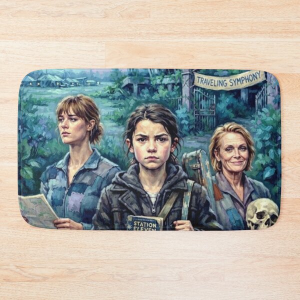 Item preview, Station Eleven Sci-Fi Drama Fine Art Tribute designed and sold by Art's Diner.