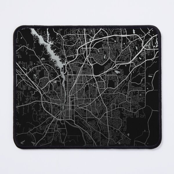Item preview, Columbus Georgia City Map black designed and sold by Robin-Niemczyk.
