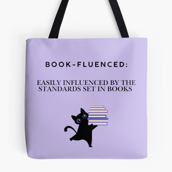 Item preview, Cute Cat ‘Book-Fluenced’ Booktok Design designed and sold by HauteLibrary.