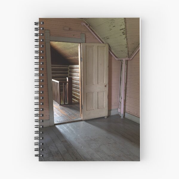 Item preview, Vertical interior shot of doorway and stairwell with shadows designed and sold by lisavonbiela.