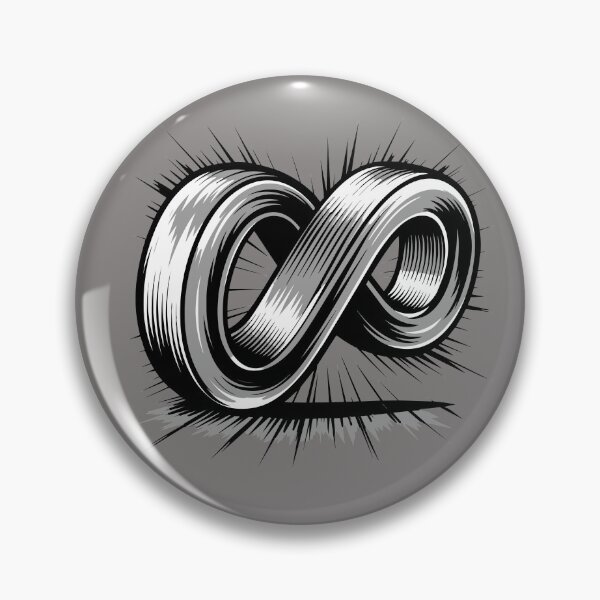 Item preview, Gray Version 2-Infinity Symbol Shirt | Forever T-Shirt | Eternal Endless Graphic Tee | Bold Infinity Sign Shirt | Timeless Symbol Tee designed and sold by markmm9.