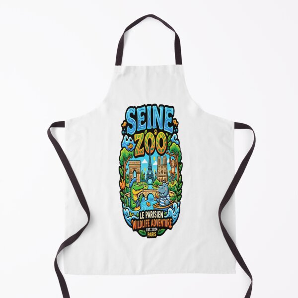Item preview, Seine Zoo Paris Wildlife Adventure – Cute Animal Travel Design designed and sold by CatLovers Studio.