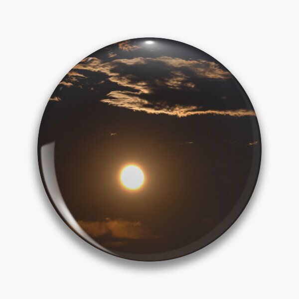 Item preview, Twilight moon illuminating the undersides of clouds designed and sold by lisavonbiela.