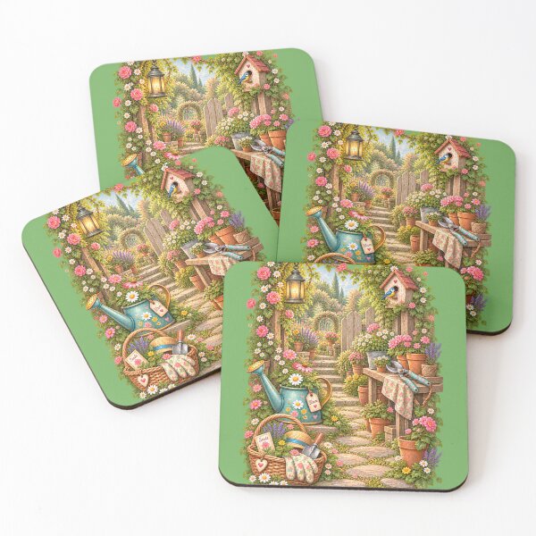 Item preview, Vintage and Charming Secret Garden designed and sold by JessouArt.
