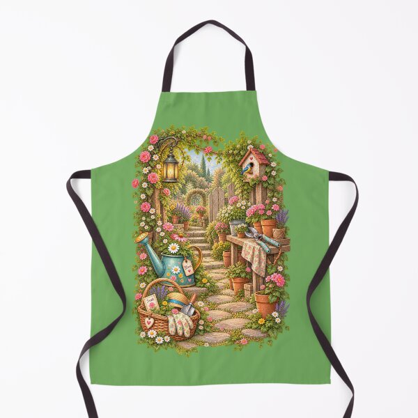 Item preview, Vintage and Charming Secret Garden designed and sold by JessouArt.
