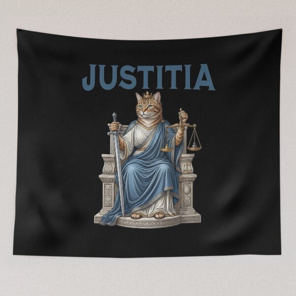 Item preview, Justice as a cat designed and sold by ReneMM.