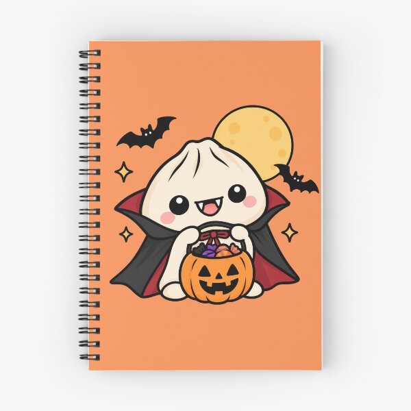 Item preview, Cute Vampire Dumpling – Halloween Candy Pumpkin designed and sold by kstheladesigns.