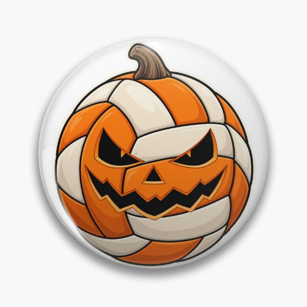 Item preview, Halloween Volleyball Pumpkin designed and sold by Natrix Art Design.