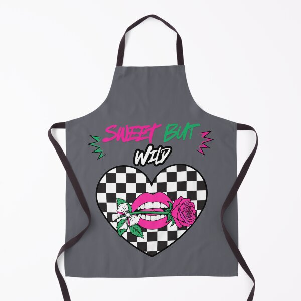 Item preview, Sweet But Wild – Checkerboard Heart & Pink Rose designed and sold by Aimetoi.