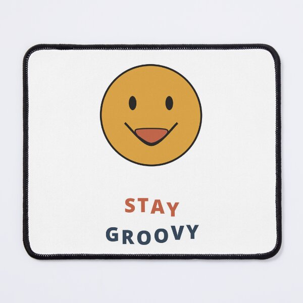 Item preview, Stay Groovy Retro 70s Smiley Face designed and sold by Greenmasters.