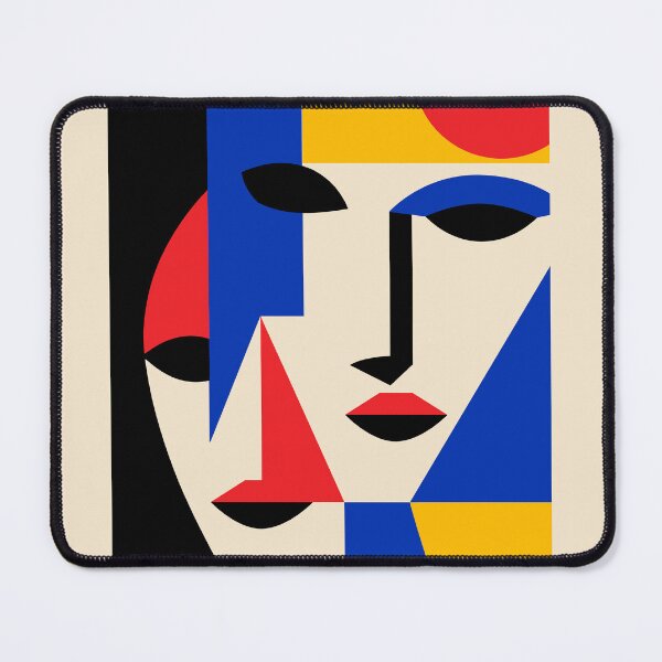 Item preview, Overlapping Visages — Bauhaus Double Face Portrait designed and sold by RamyGallery.