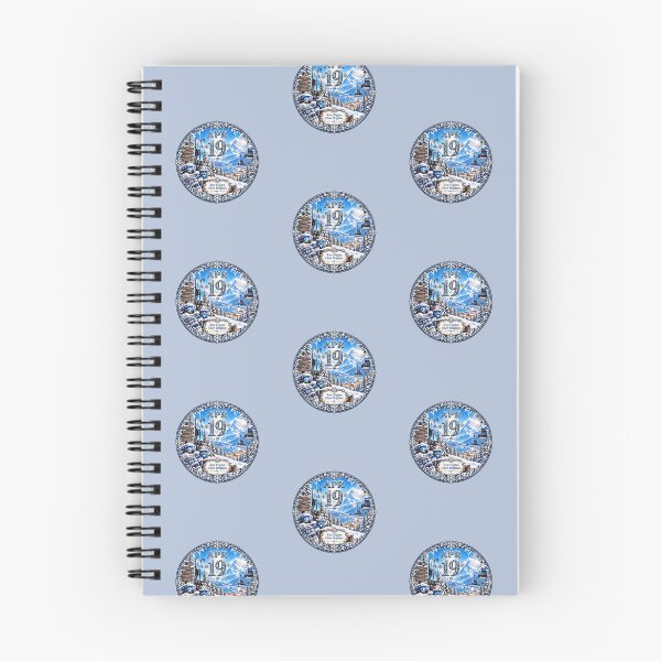 Item preview, April 19 Birthday Ski Mountain Design | Winter Adventure Gift designed and sold by LunaMoments.