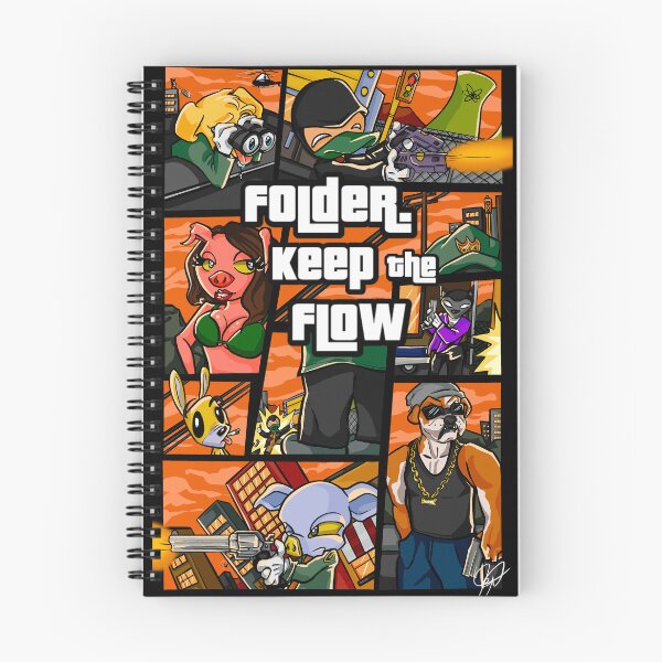 Item preview, Folder X GTA crossover (Fanart by Em) designed and sold by Eme1ieN.