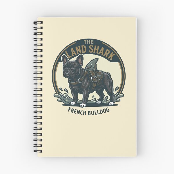 Item preview, The Land Shark - Black French Bulldog designed and sold by Vin  Zzep.