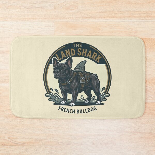 Item preview, The Land Shark - Black French Bulldog designed and sold by Vin  Zzep.