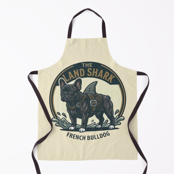 Item preview, The Land Shark - Black French Bulldog designed and sold by Vin  Zzep.